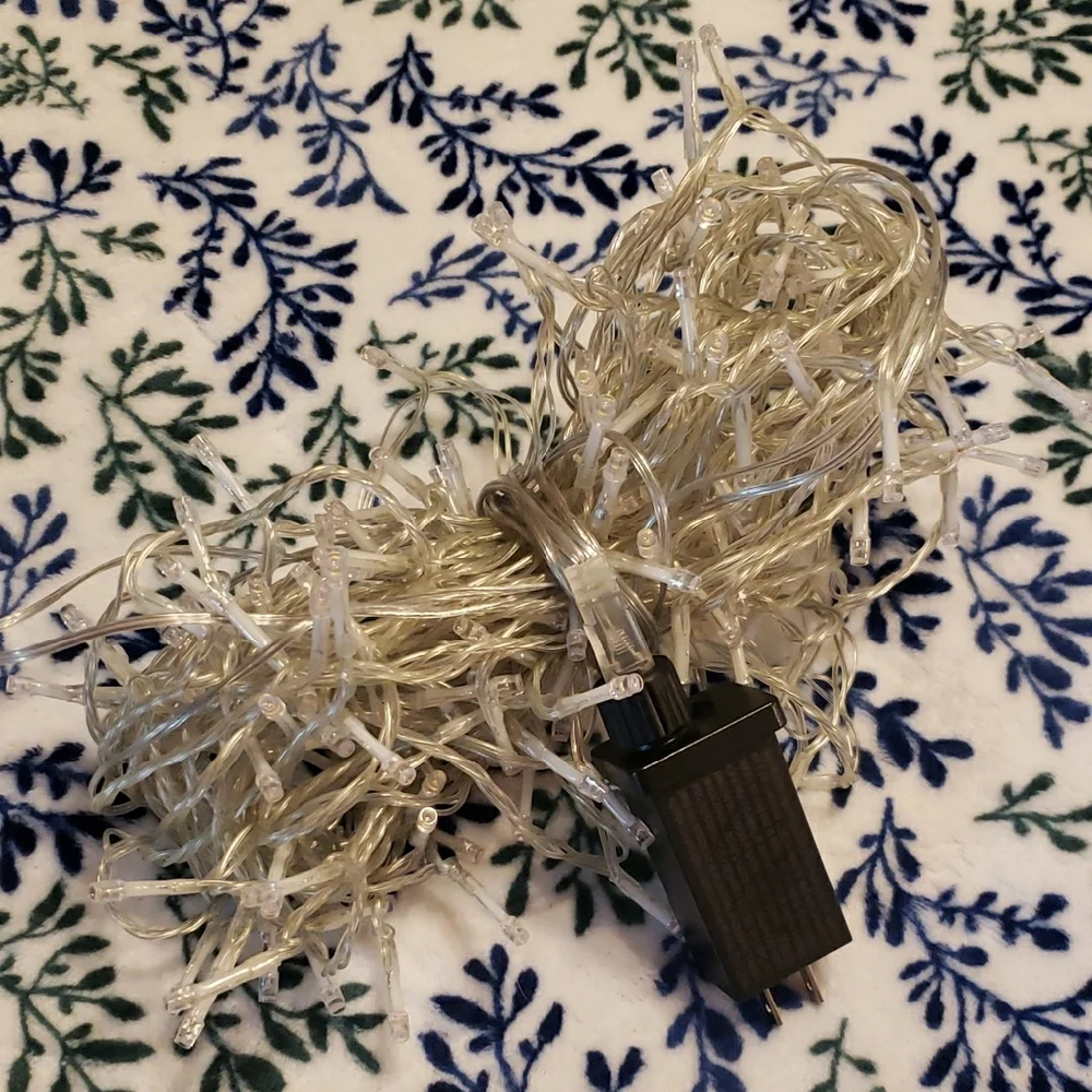 Source Unknown Soft White Holiday String Lights